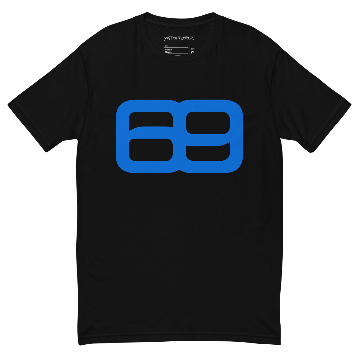 LXIX - 69 Sixty-nine シリーズ グラフィックTシャツ, Type C - Blue